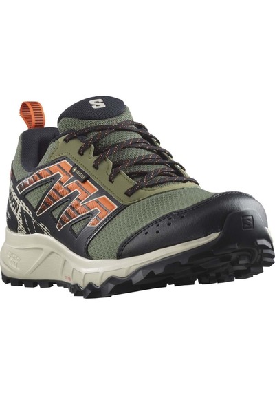 Salomon Wander Gtx Gore-Tex ® L47148500 Outdoor Hiking Trail Men's Running Shoes Khaki
