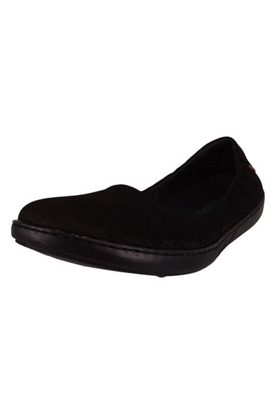 El Naturalista Damen Ballerina Coral N5300 Schwarz Black Black Leder