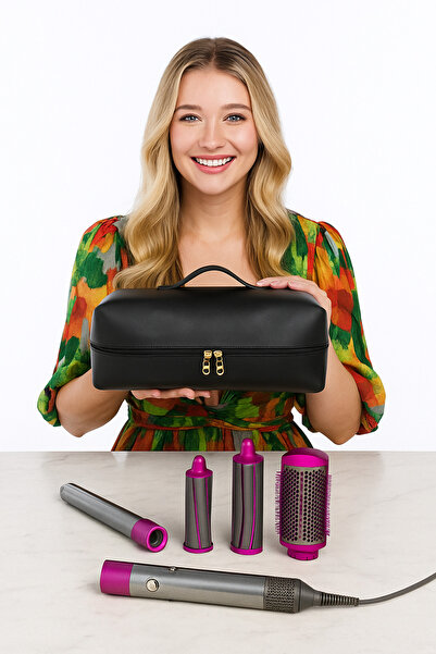 FDF STORE Geantă de machiaj Xxl Dimensiune mare Valisă cosmetică de călătorie Dyson 38cmx14cmx12cm