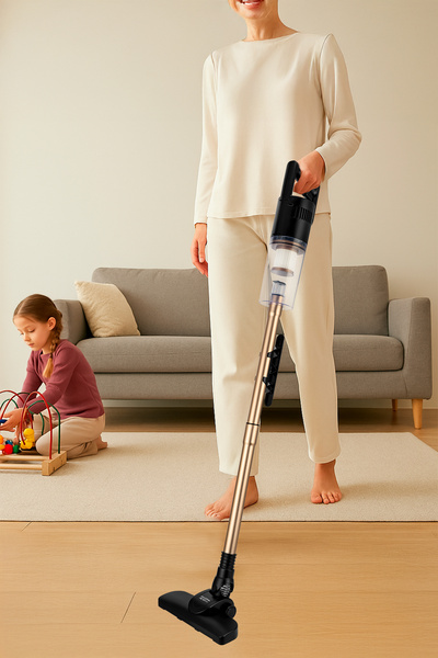 AWOX Neto Vc10 Hepa Filtre 1 Lt Toz Hazneli Dik Pratik Süpürge 500w Çelik Bor...