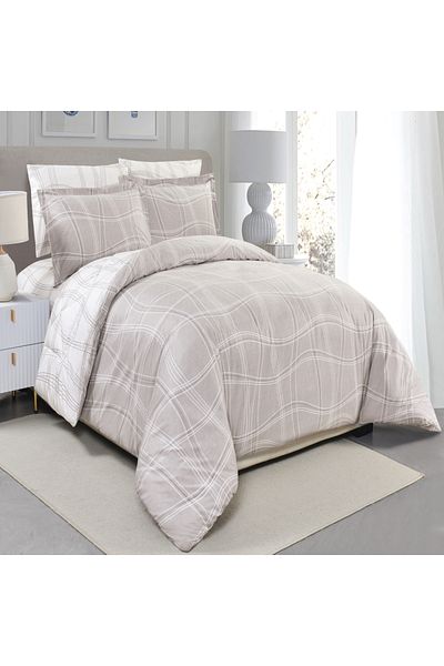 Sleep Blue مفرش تاليا قطن صيفي مزدوج 6 قطع