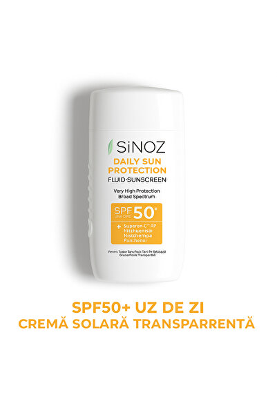 Others Sinoz Daily Sun Protect Fluid Cremă solară SPF50+ / PA++++, 50 ml