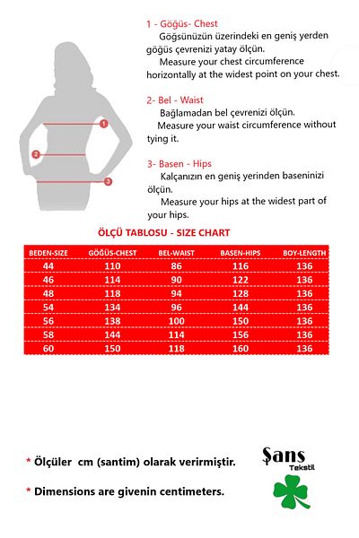 Şans Women's Plus Size Black, Long Sleeve Sleeve Mouth Kkroşeta Detail, Wrap Collar Dress 65N38991
