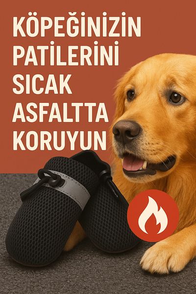 Dalipet Dog Shoes for Summer Soft Anti-Slip, Air Mesh Fabric, Running Shoes