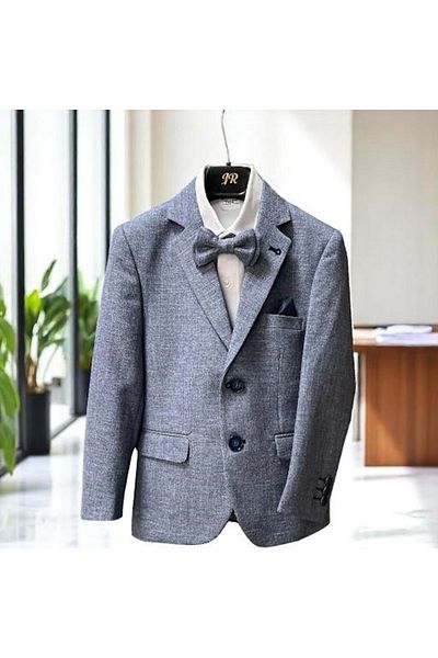 RİNDO KİDS Classic Suit with Jacket Navy Blue