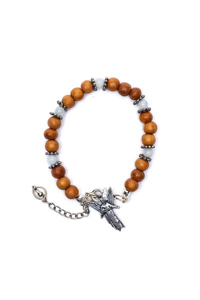 OEM ARCHANGEL GABRIEL BRACELET | RAINBOW MOONSTONE