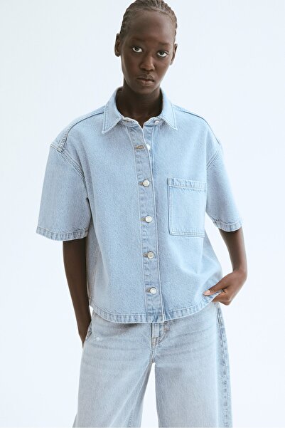 H&M Oversize Kot Gömlek