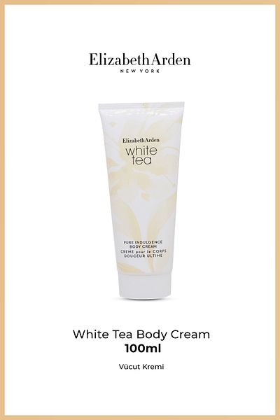 Elizabeth Arden كريم الجسم بالشاي الأبيض - كريم الجسم 100 مل