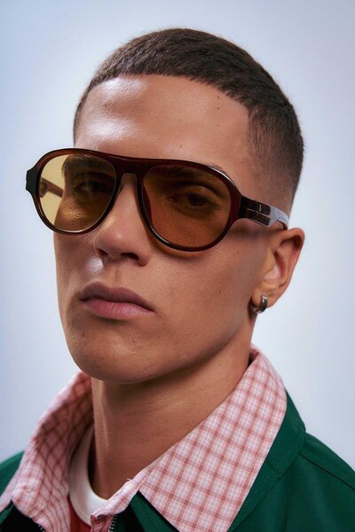 Bilge Karga Arbor Brown Brown Men's Sunglasses