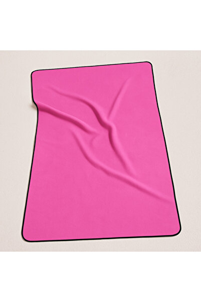 MissClean Large Size Pink Color Microfiber Sports and Beach Towel Multi-Purpose 80*130 cm
