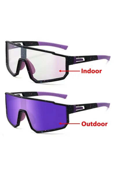 OEM Ochelari de soare polarizați cu lentile fotocromatice, Smart Vision, albastru