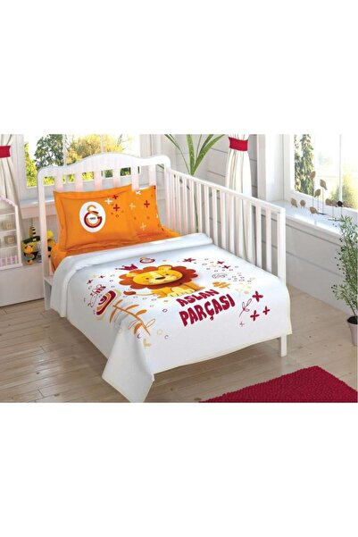 Taç Lisanslı Bebek Pike Takımı Galatasaray Yavru Aslan Baby