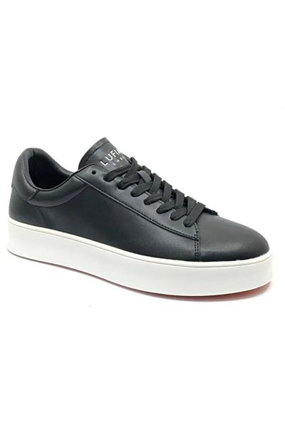 Lufian 111230254 Anton Men's Sneaker Shoes Black White