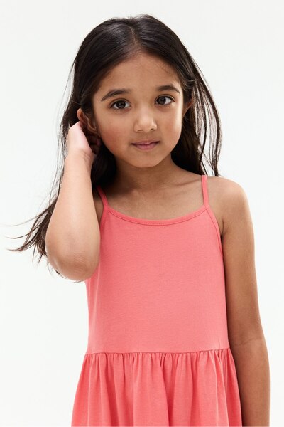 H&M Pamuklu Jarse Elbise
