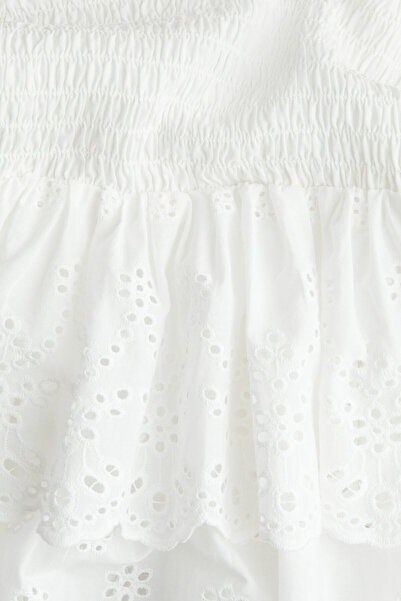 H&M Büzgülü ve Askılı Elbise