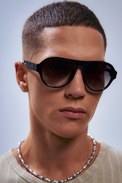 Bilge Karga Çardak Black Green Degrade Erkek Güneş Gözlüğü