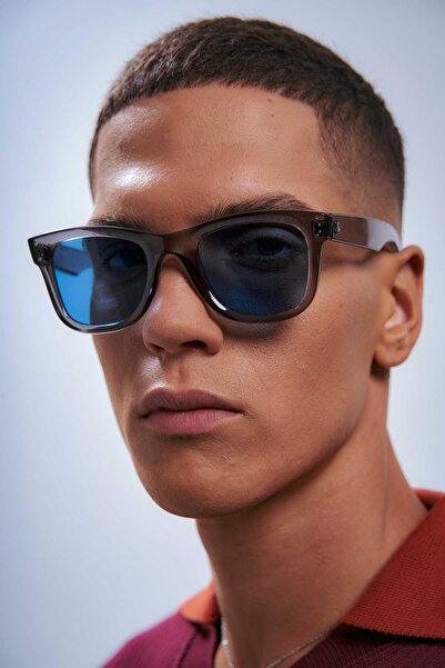 Bilge Karga Belen Gray Blue Men's Sunglasses