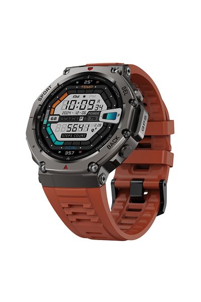 OEM TWINKLER® TK28 Smartwatch - Unisex, 1.43" AMOLED, 3 ATM Water Resistant, GPS, Health Monitor, Brown