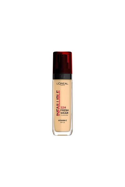 L'Oreal Paris كريم اساس انفاليبل 24 ساعة من لوريال باريس، 120 فانيلا