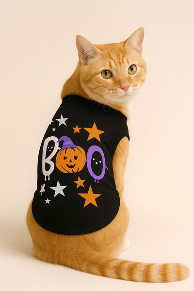 Monopetz New Season Cat and Dog Outfit - Pumpkin [ Size M ]