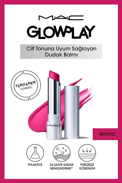 M.A.C Glow Play Moisturizing Lip Balm - Beyond