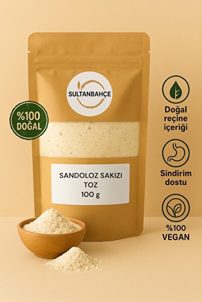 sultanbahçe Sandaloz Sakızı Toz 100 gr | Öğütülmüş