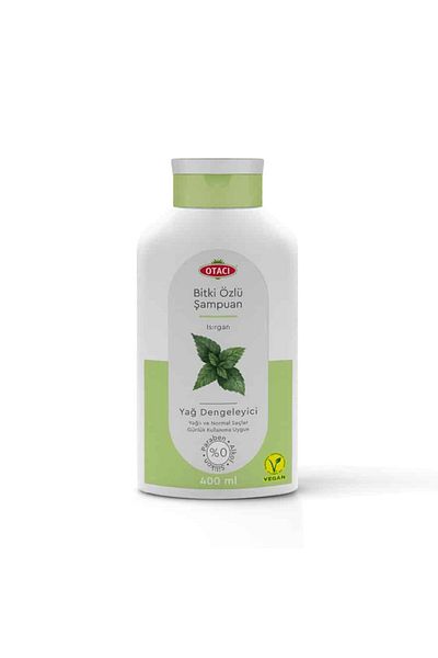 Otacı 400 ml Nettle Shampoo - Plant Extract Oil Balancing