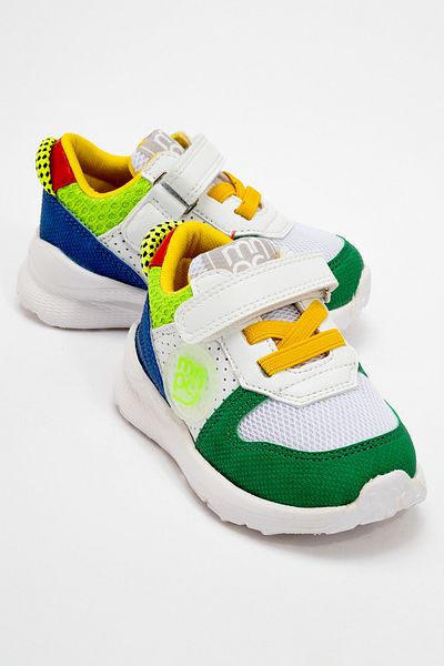 mnpc Boy's Green Casual Sneakers
