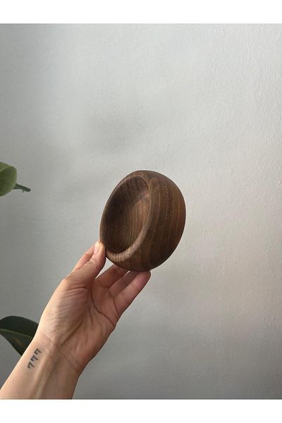 His Art Workshop Cherry Tree Natural Bowl / Cookie Bowl