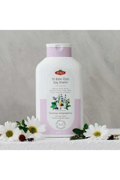 Otacı 400 ml Conditioner - 10 Plant Extracts, Easy Comb