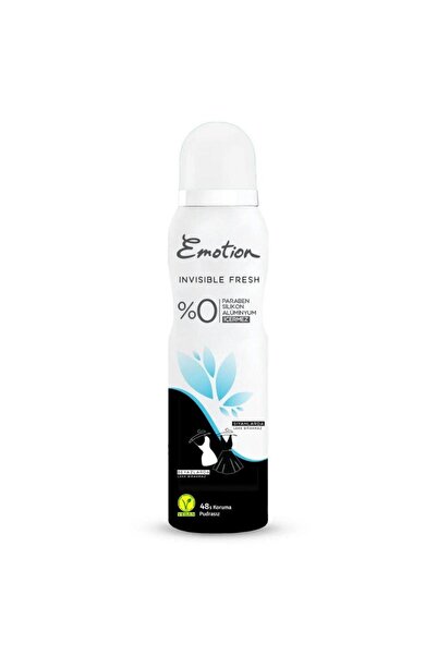 Emotion Deodorant Black &White Invisible Fresh 150 Ml