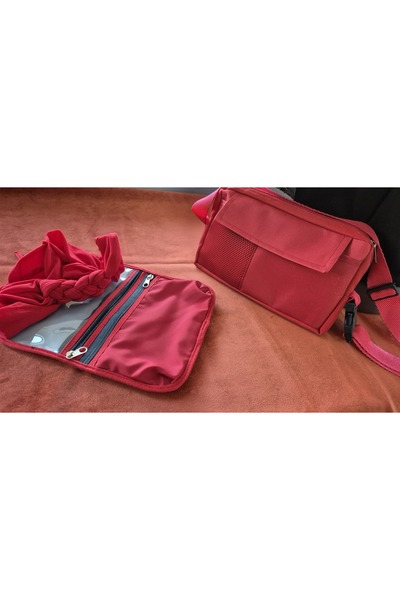Makyajistanbul Red Waist Bag