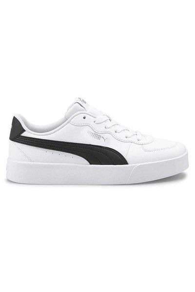 Puma Skye Clean 380147-04 Pantofi albi pentru femei, pantofi casual
