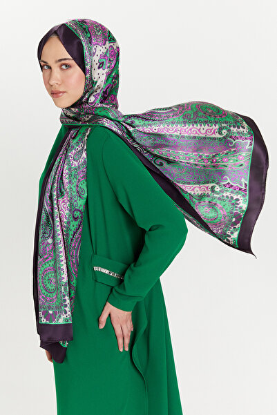 Setrms Etnik Paisley Desen İpek Şal