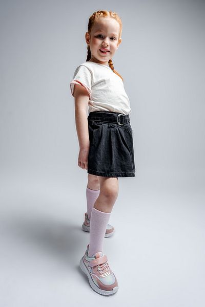 mnpc Girl's Powder Sports Shoes