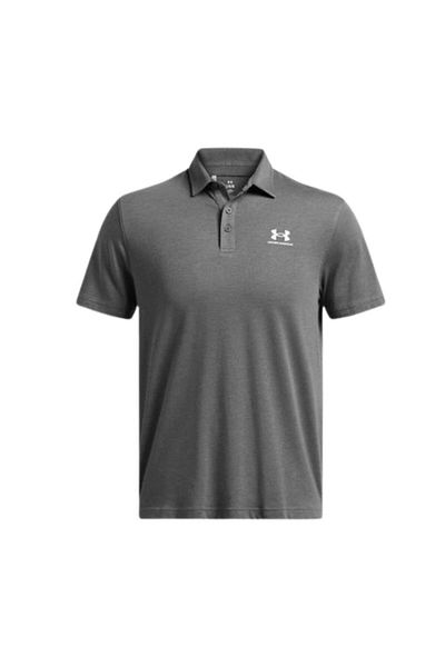 Under Armour Ua Icon Polo 1386608-025 Men's Gray T-Shirt