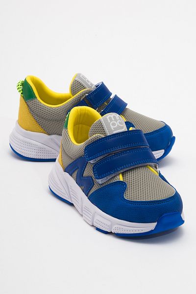 mnpc Boy's Saks-yellow Sports Shoes