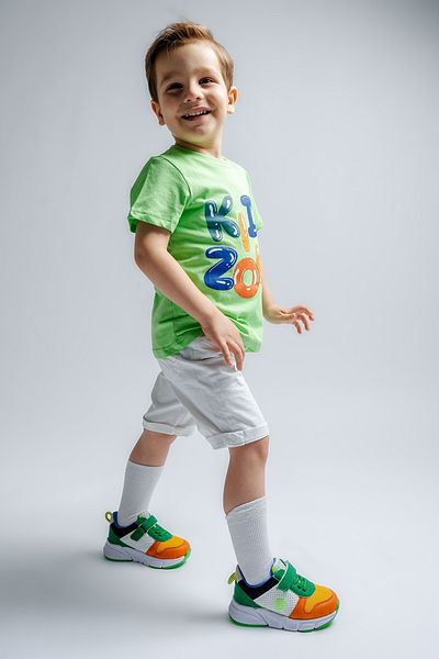 mnpc Boy's Orange Sports Shoes