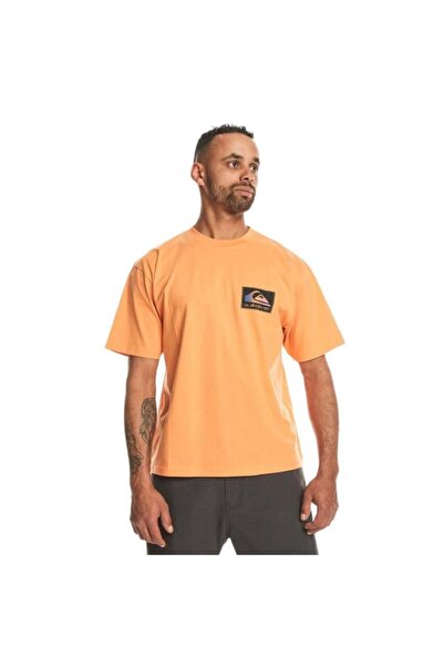Quiksilver Back Flash Ss Erkek Turuncu Günlük Stil T-shirt Eqyzt07605-25178