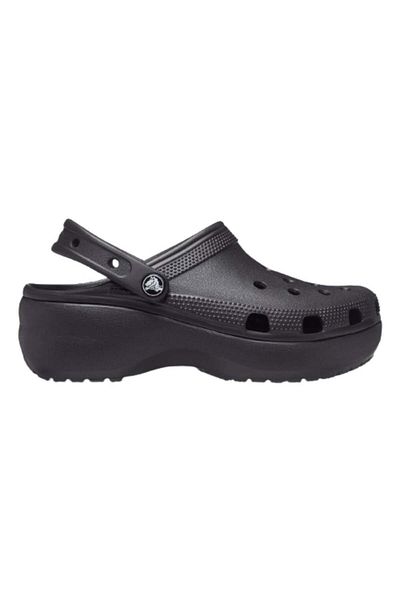 Crocs Classic Platform Clog W 206750-001 Women's Black Sandals & Slippers