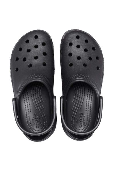 Crocs Classic Platform Clog W 206750-001 Women's Black Sandals & Slippers