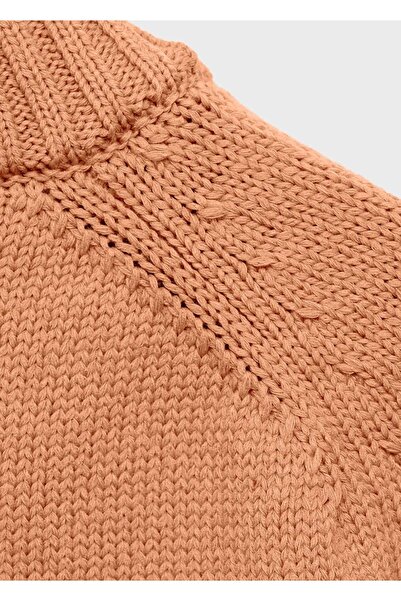 MANGO Kids Pulover detaliat tricotat