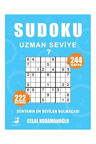 Olimpos Yayınları Sudoku Uzman Seviye 7 / Olimpos Yayınları / Celal Kodamanoğlu