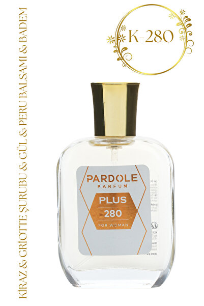 PARDOLE K-280 Tatlı Meyvemsi Favoris Kadın Parfüm - 50 ml - Siyah Kiraz, Grio...