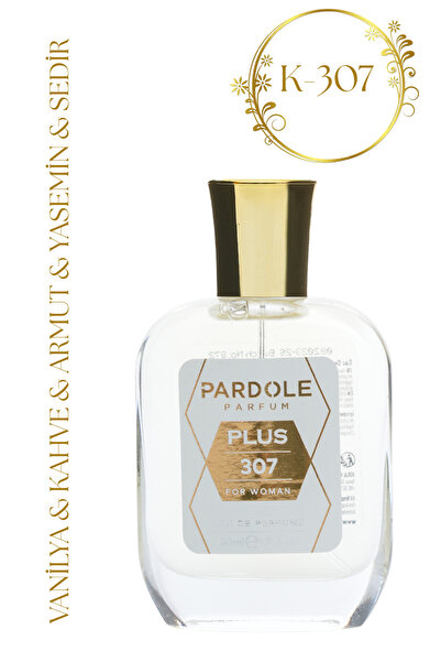 PARDOLE K-307 Floral, Tatlı, Meyvemsi Favoris Kadın Parfüm - 50 ml - Vanilya, Kahve, Armut, Yasemin, Sedir