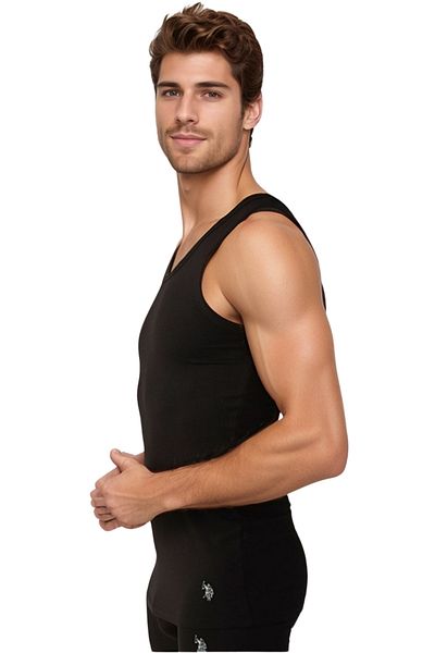 U.S. Polo Assn. Ανδρικό βαμβακερό Lycra Modal Box 2 Μαύρο εσώρουχο