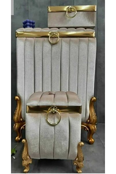 AsilHome 3-Piece Mdf Washing Basket Set