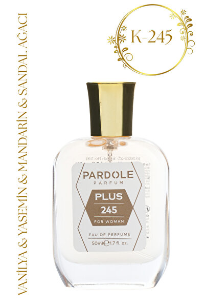 PARDOLE K-245 Oryantal Favoris Kadın Parfüm - 50 ml - Vanilya, Yasemin, Manda...