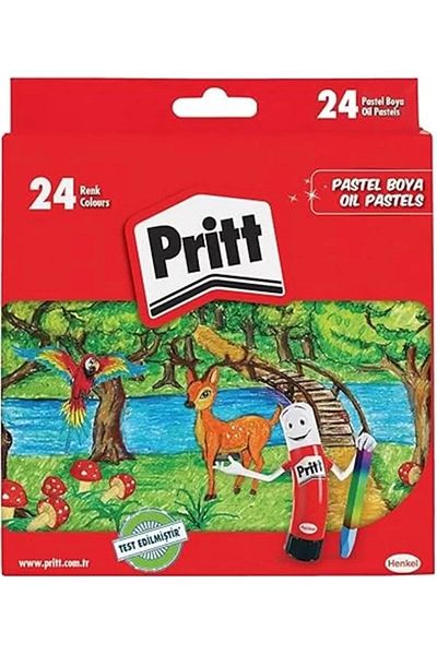 Pritt باستيل بويا كارتون كوتو 24 لو