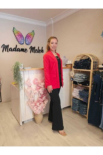 MADAME MELEK Двоен двоен блейзър цекет